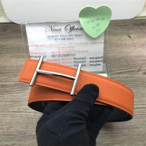 QC for Hermes Idem belt from Nina : r/FashionReps 